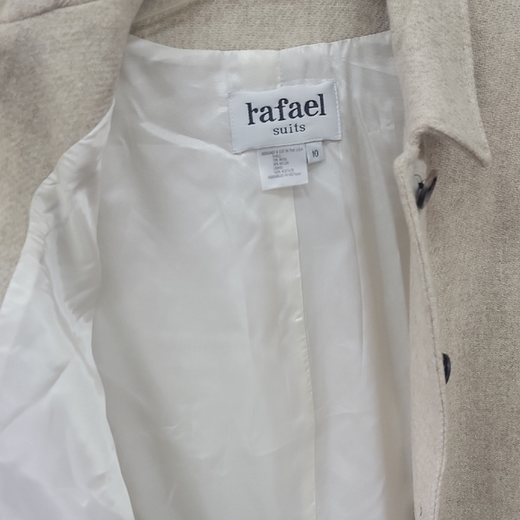 RAFAEL Cream Button-Up Jacket - Picture 6 of 7